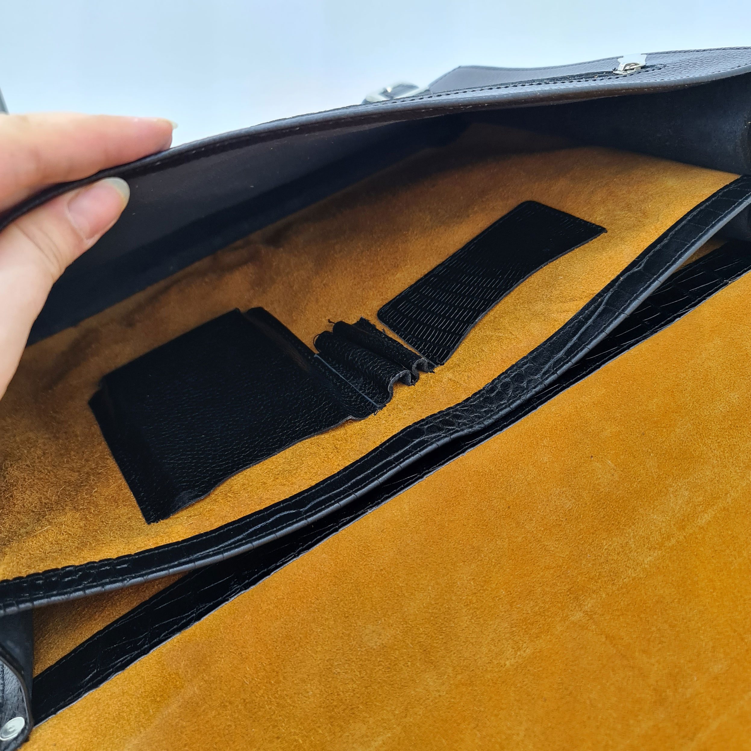 کیف اداری مردانه چرم رادل مدل میلان کد A_0005 - تصویر 5