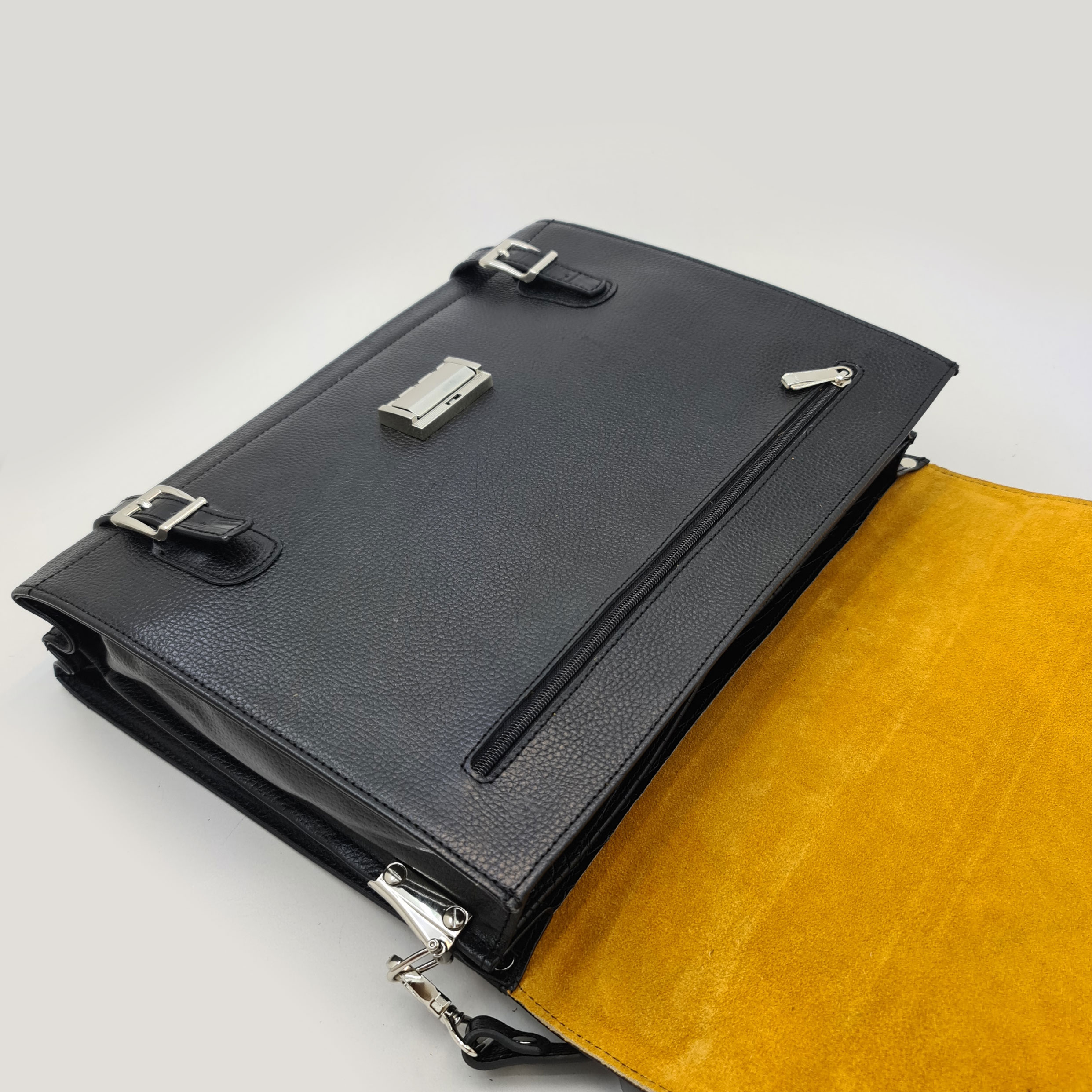 کیف اداری مردانه چرم رادل مدل میلان کد A_0005 - تصویر 4