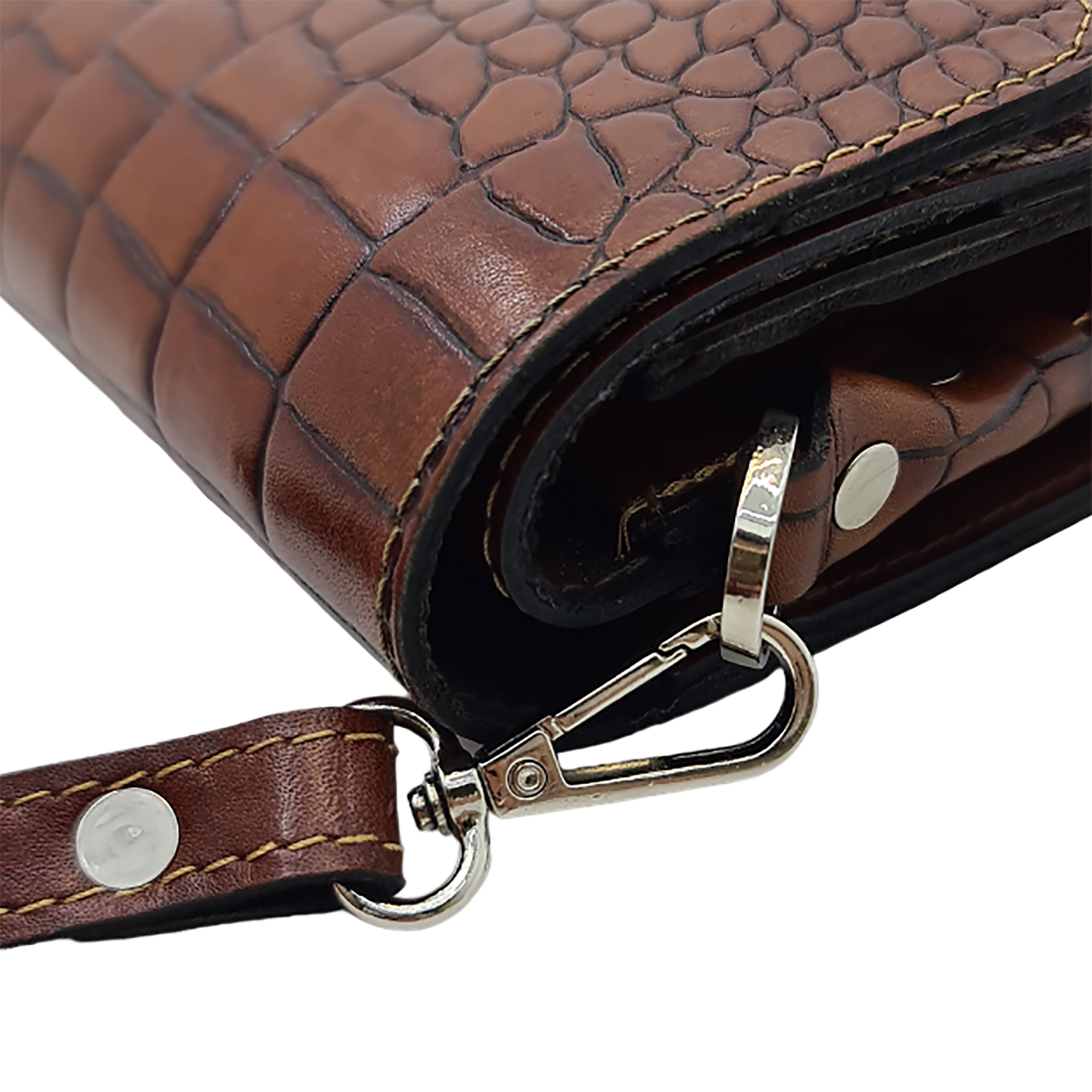 کیف دوشی زنانه چرم رادل مدل سلین کد B_0020 - تصویر 9