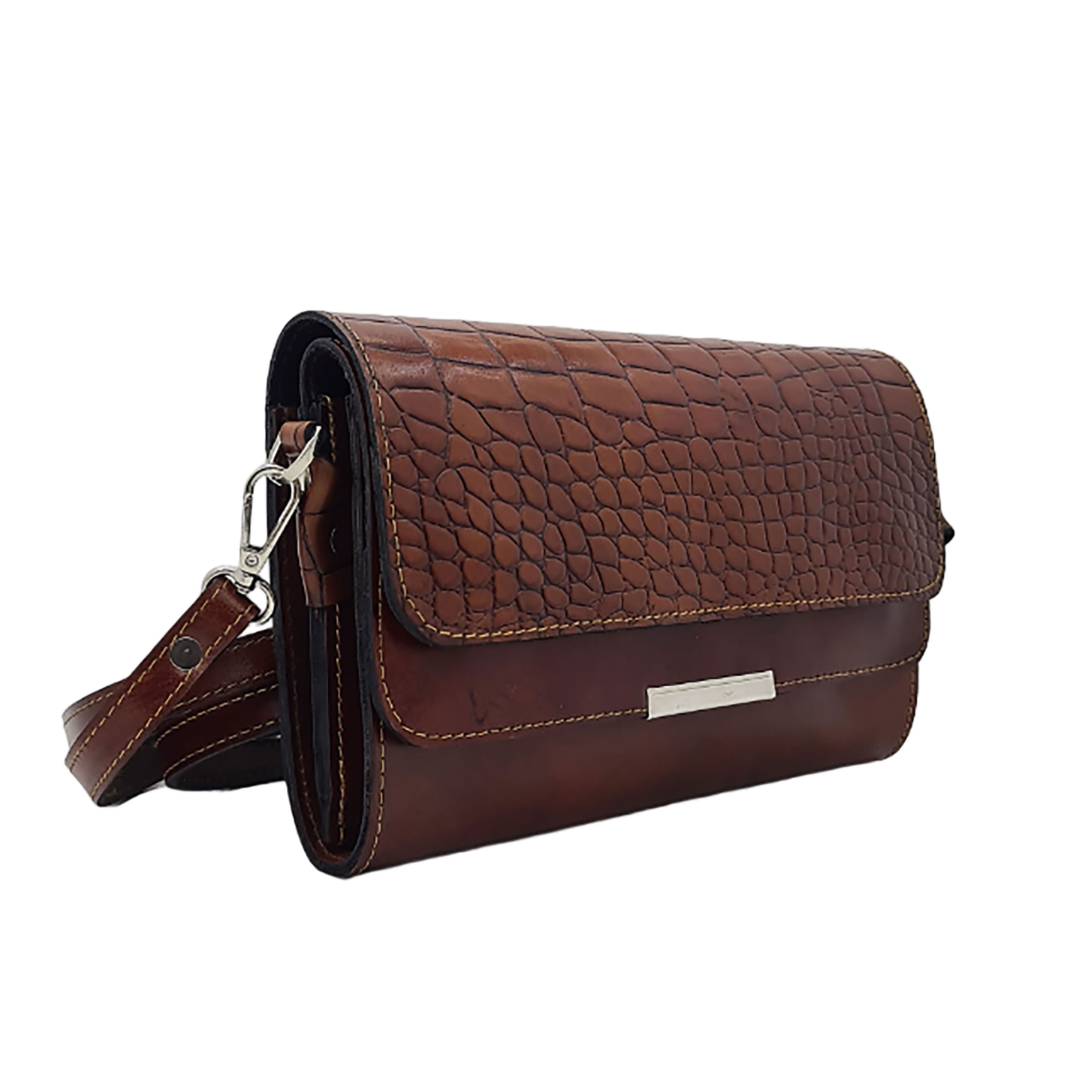 کیف دوشی زنانه چرم رادل مدل سلین کد B_0020 - تصویر 2