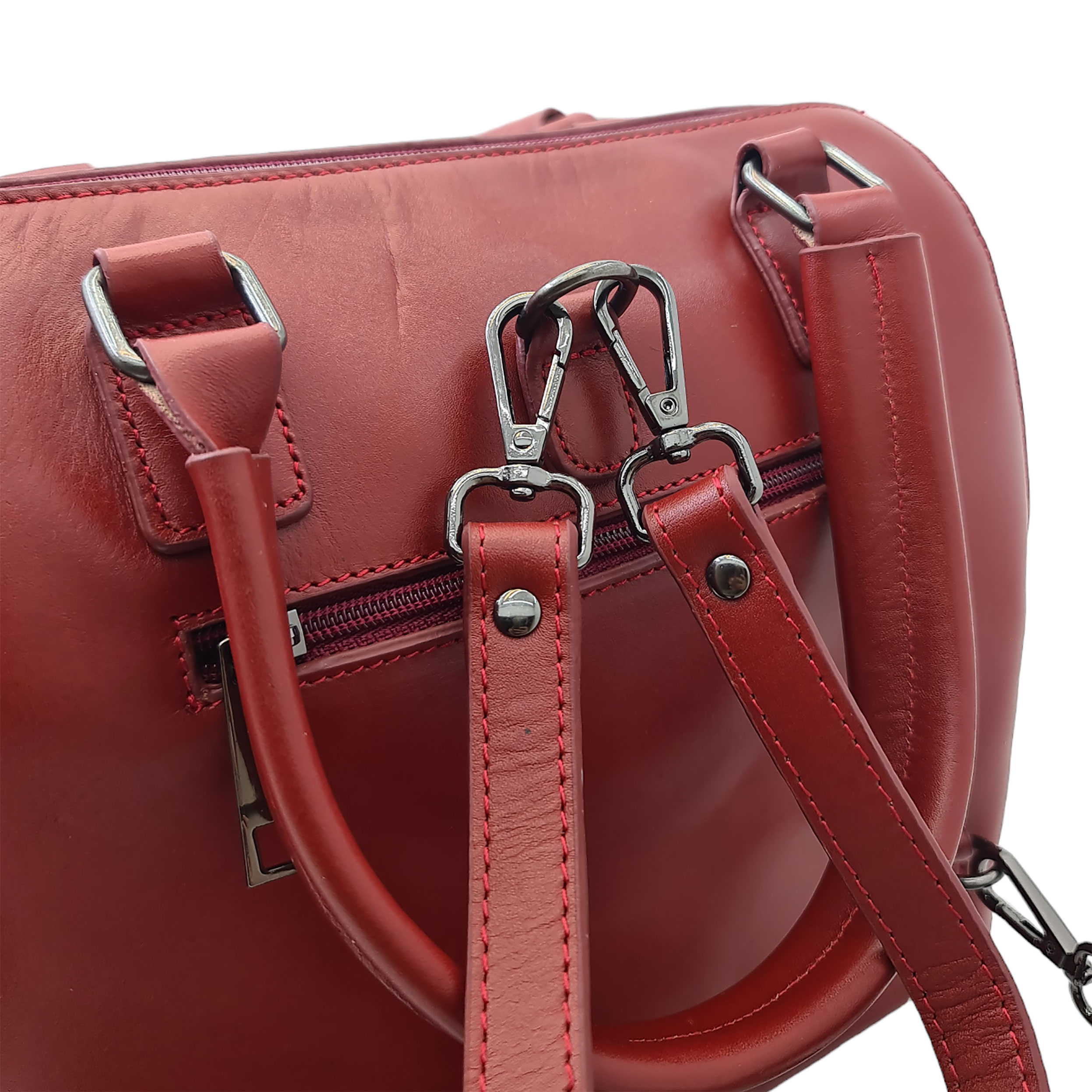 کوله پشتی 3 کاره زنانه چرم رادل مدل فلورا کد B_0028 - تصویر 7