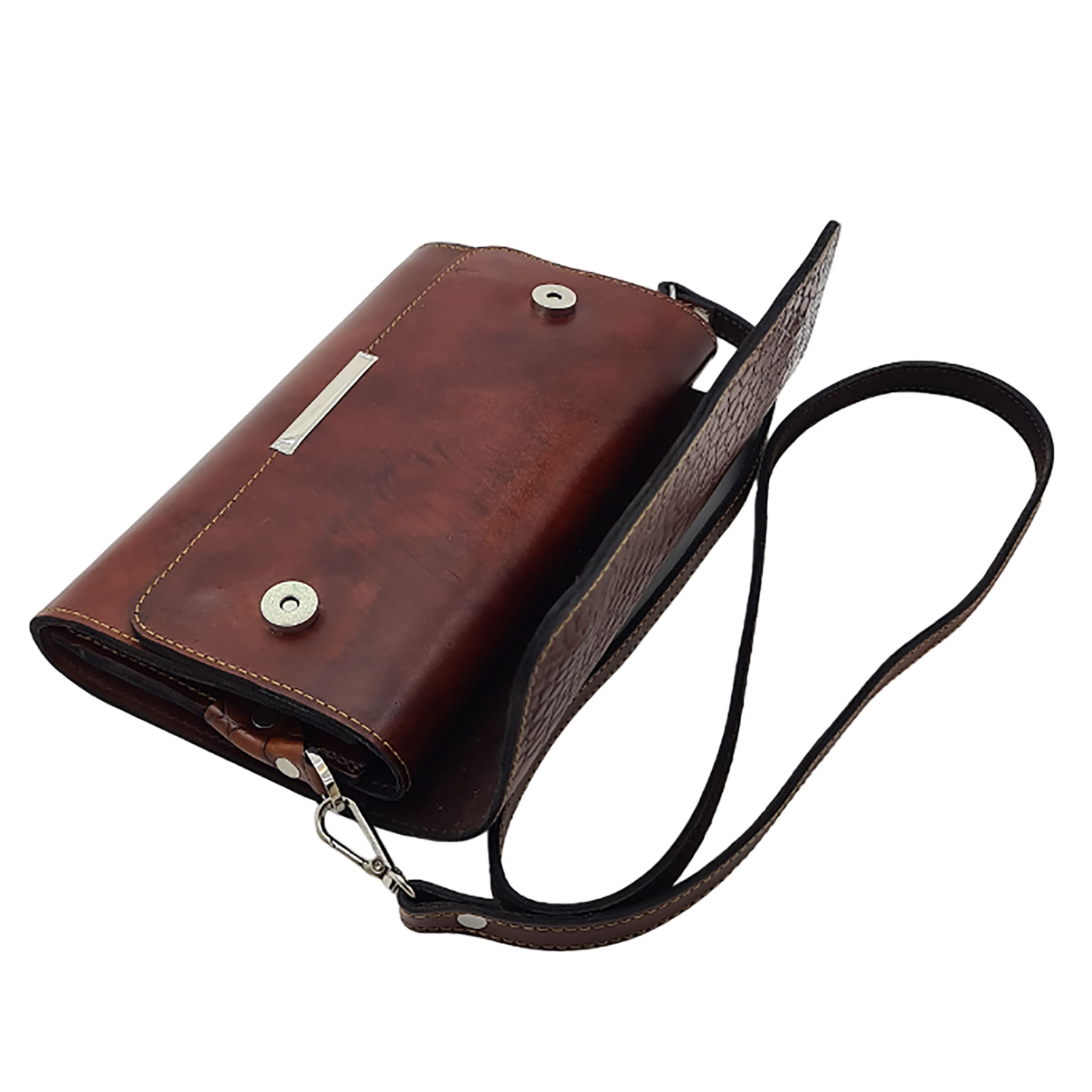 کیف دوشی زنانه چرم رادل مدل سلین کد B_0020 - تصویر 4