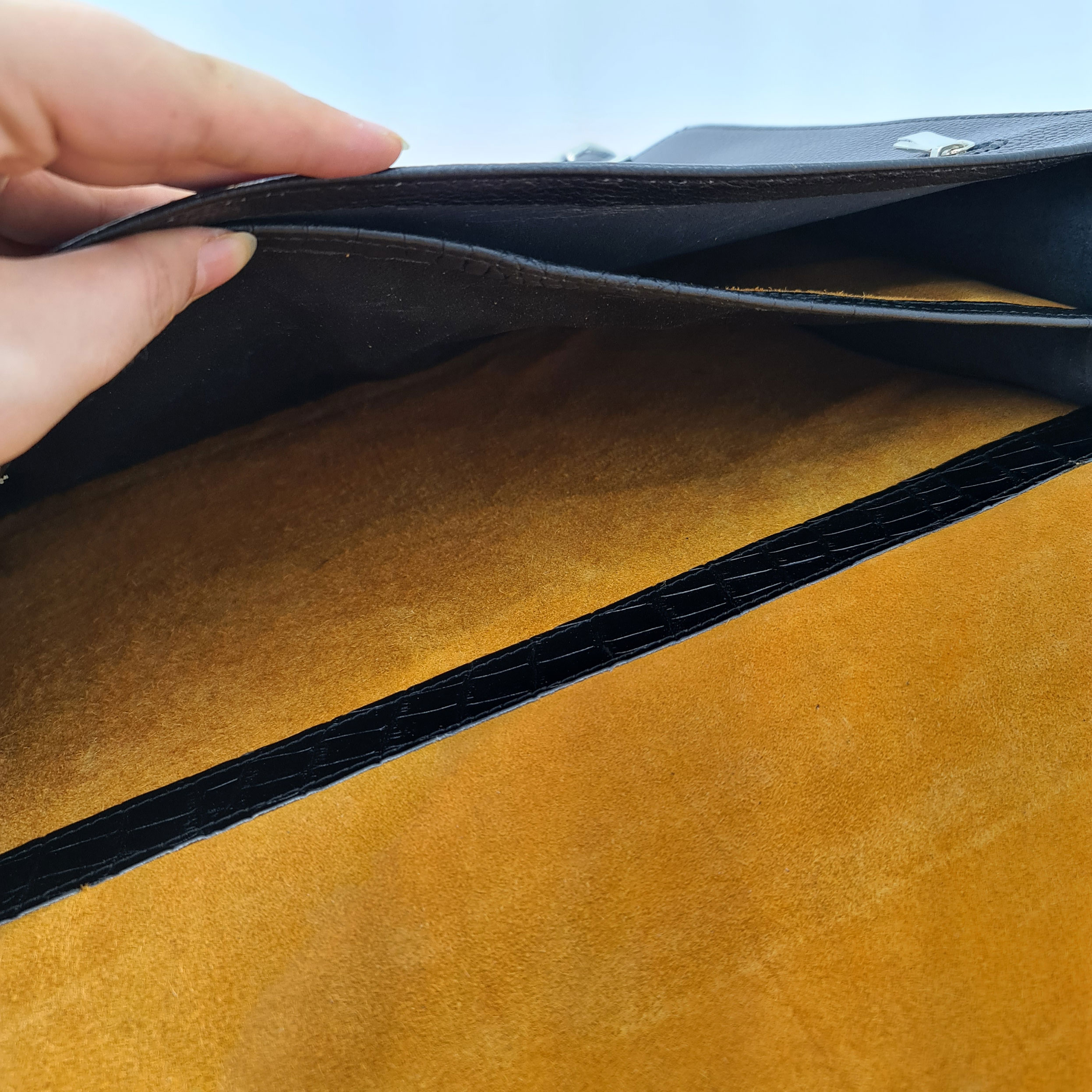 کیف اداری مردانه چرم رادل مدل میلان کد A_0005 - تصویر 6