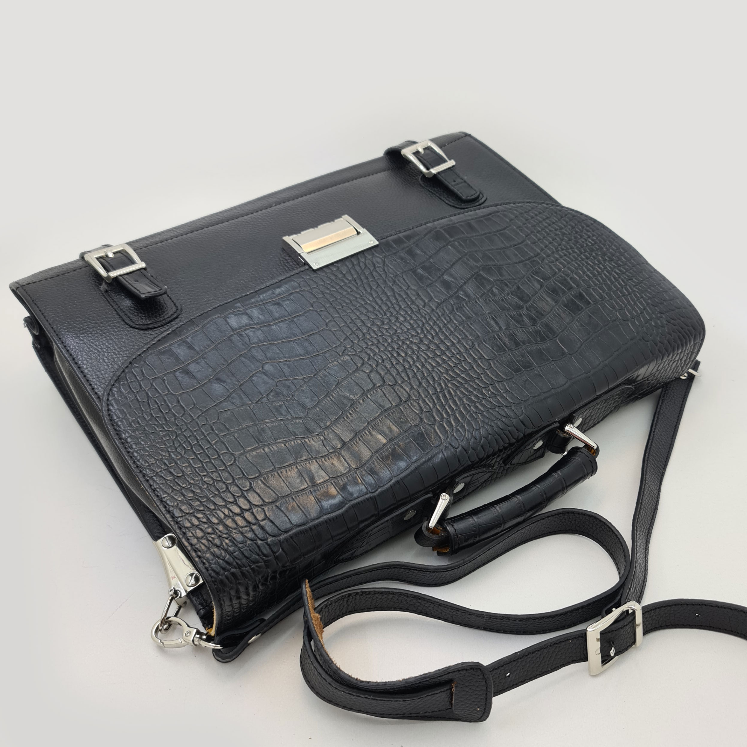 کیف اداری مردانه چرم رادل مدل میلان کد A_0005 - تصویر 3